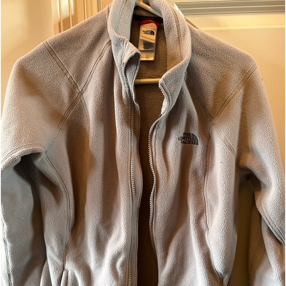 Gray north face jacket